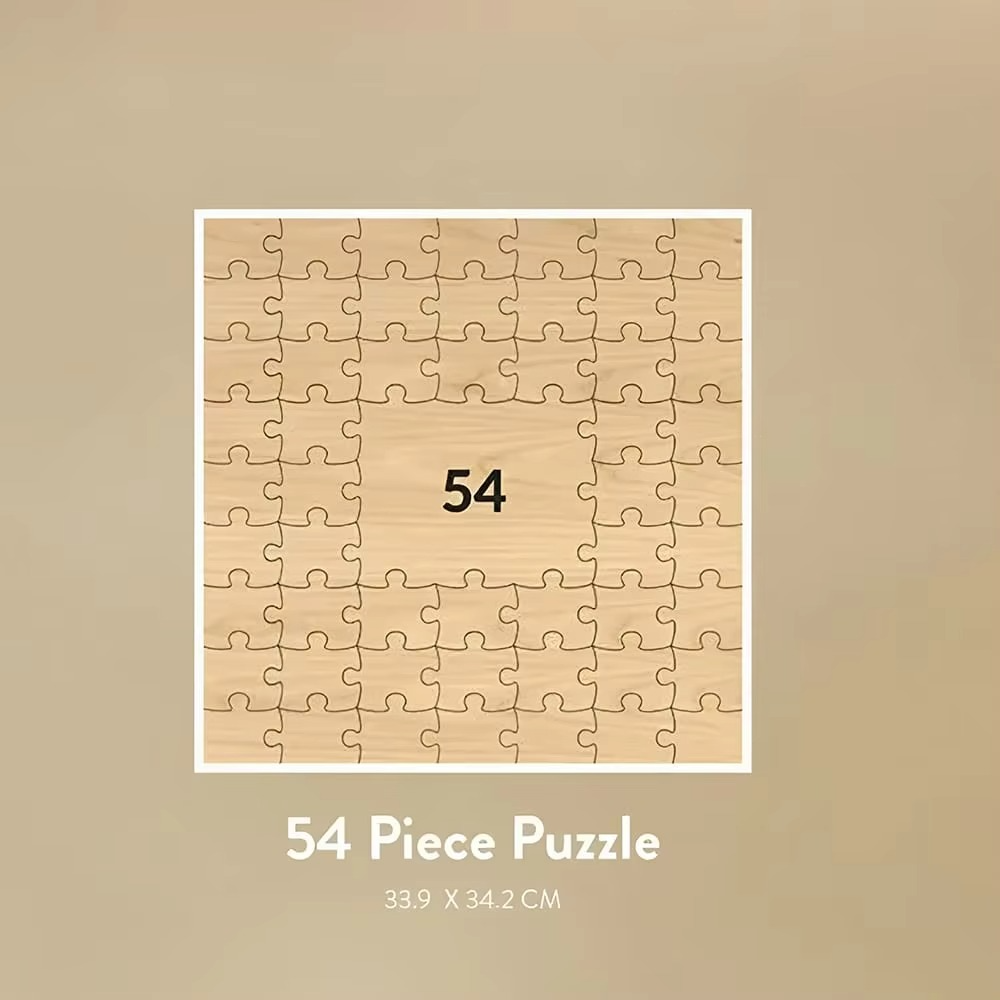 Personalised Wooden Puzzle Guest Book I'm Getting Married.