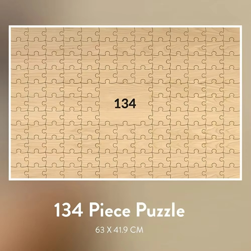 Personalised Wooden Puzzle Guest Book I'm Getting Married.