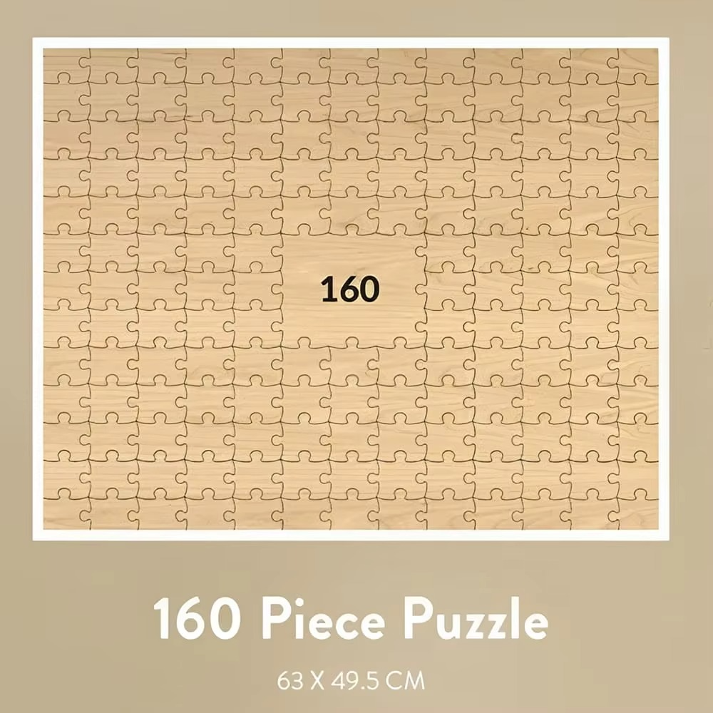 Personalised Wooden Puzzle Guest Book I'm Getting Married.