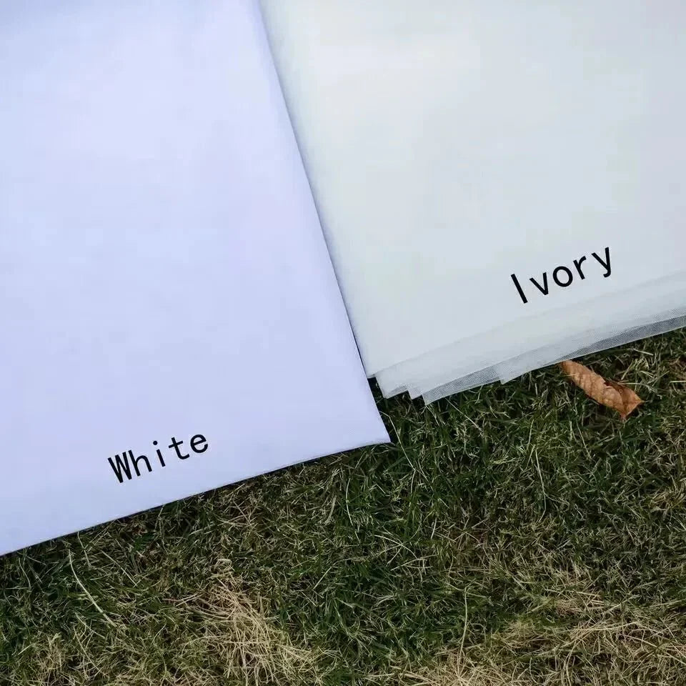 Elegant Bridal 3m Veil with Comb - White or Ivory I'm Getting Married.