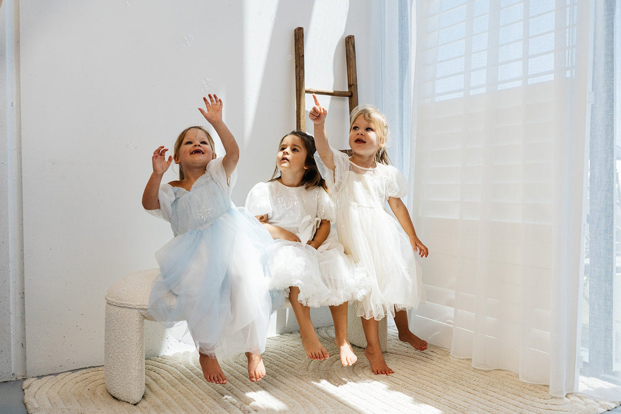 Elsa Princess Flower Girl Dress I'm Getting Married.