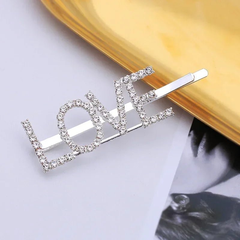 Glitter Rhinestone Bride-to-Be Hair Clip I'm Getting Married.