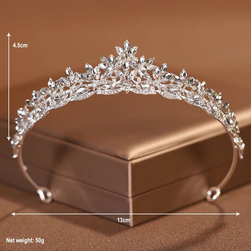 Itacazzo Bridal Headwear Silver - Colour Women's Fashion Wedding Crown Birthday Tiaras - I'm Getting Married