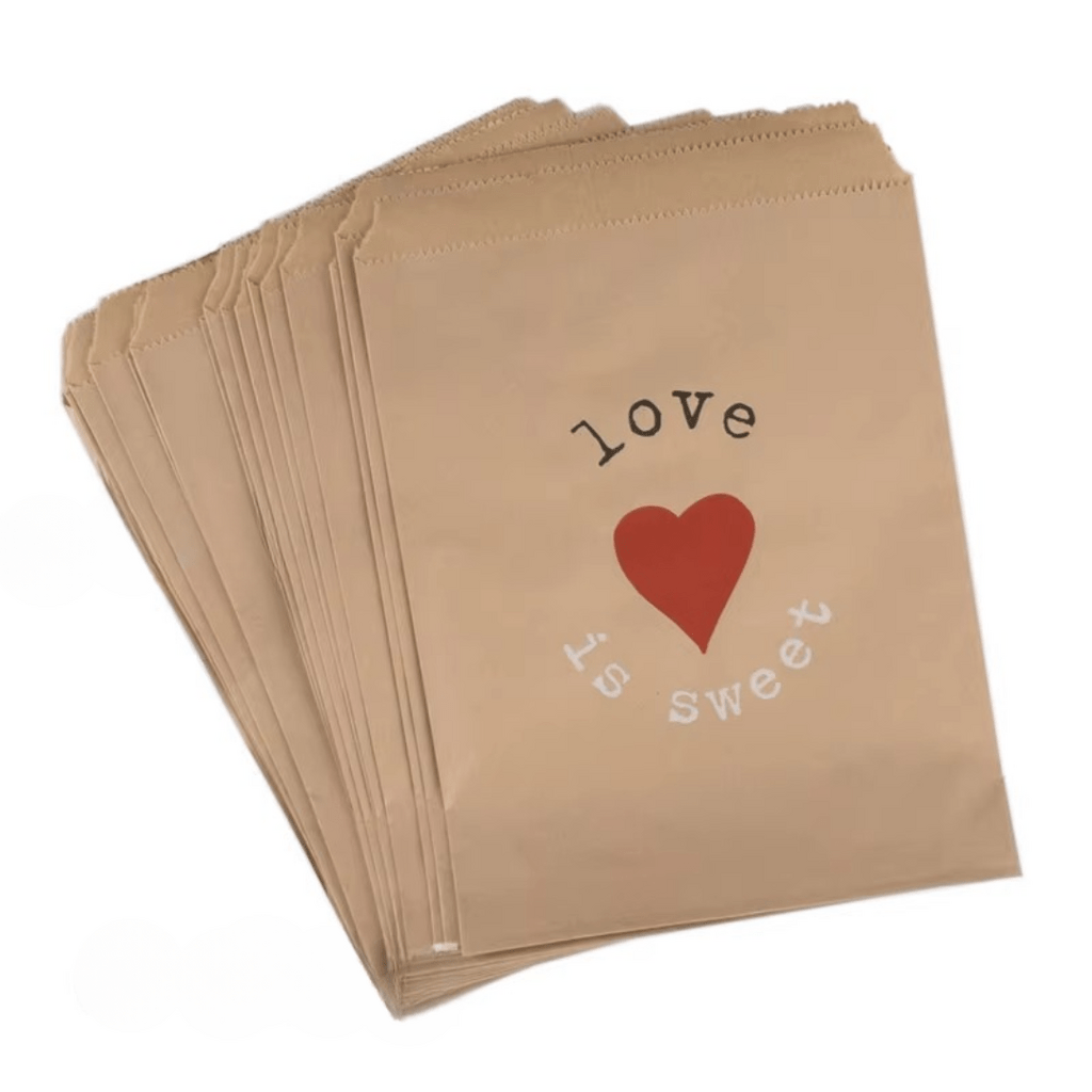 Love Is Sweet Bridal Shower Keepsake Candy Bags - 50qty I'm Getting Married.