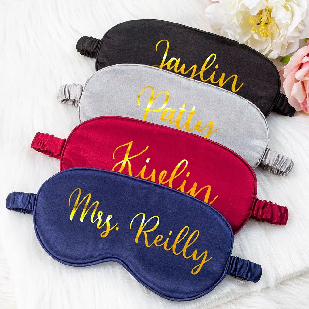 Personalised Satin Eye Mask I'm Getting Married.