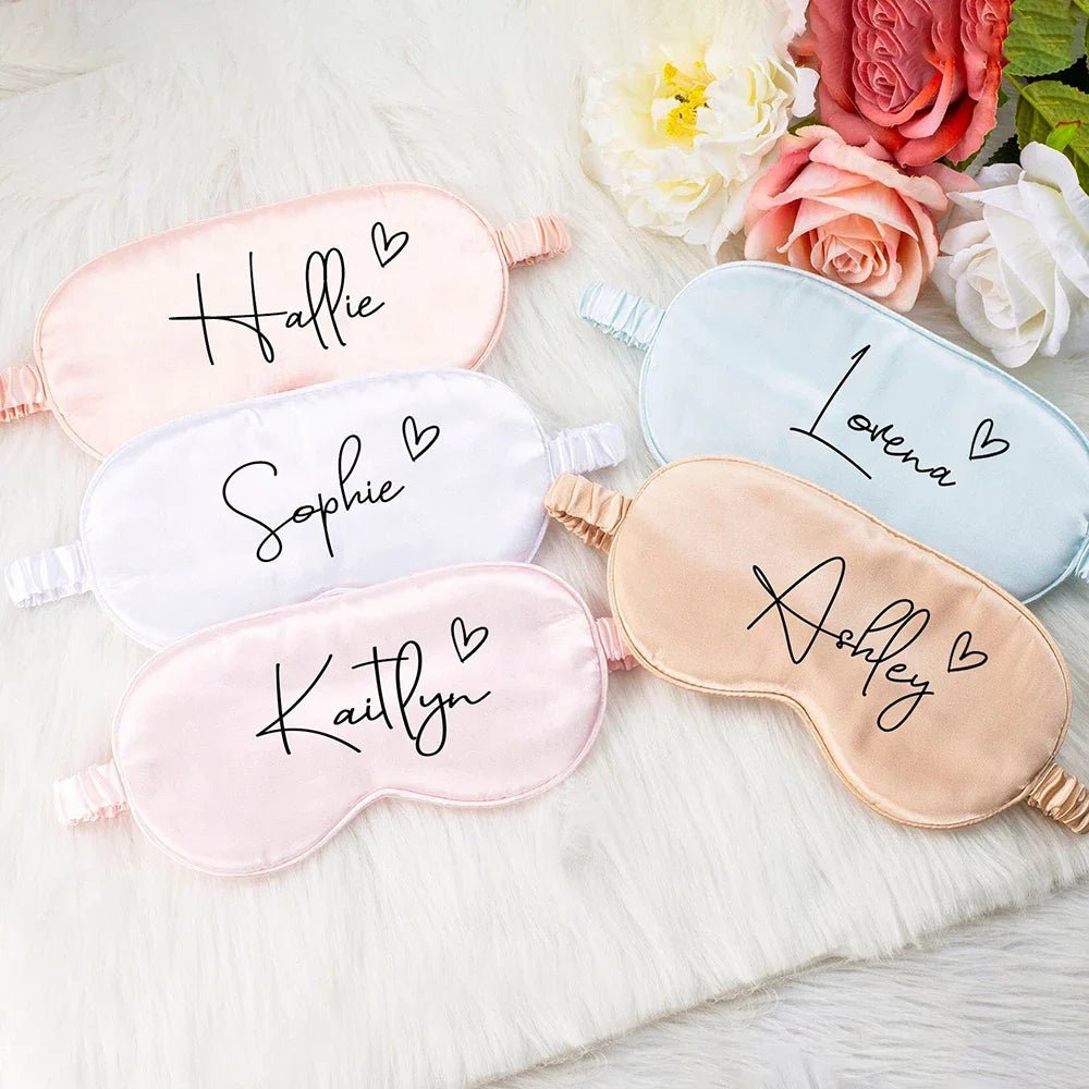 Personalised Satin Eye Mask I'm Getting Married.
