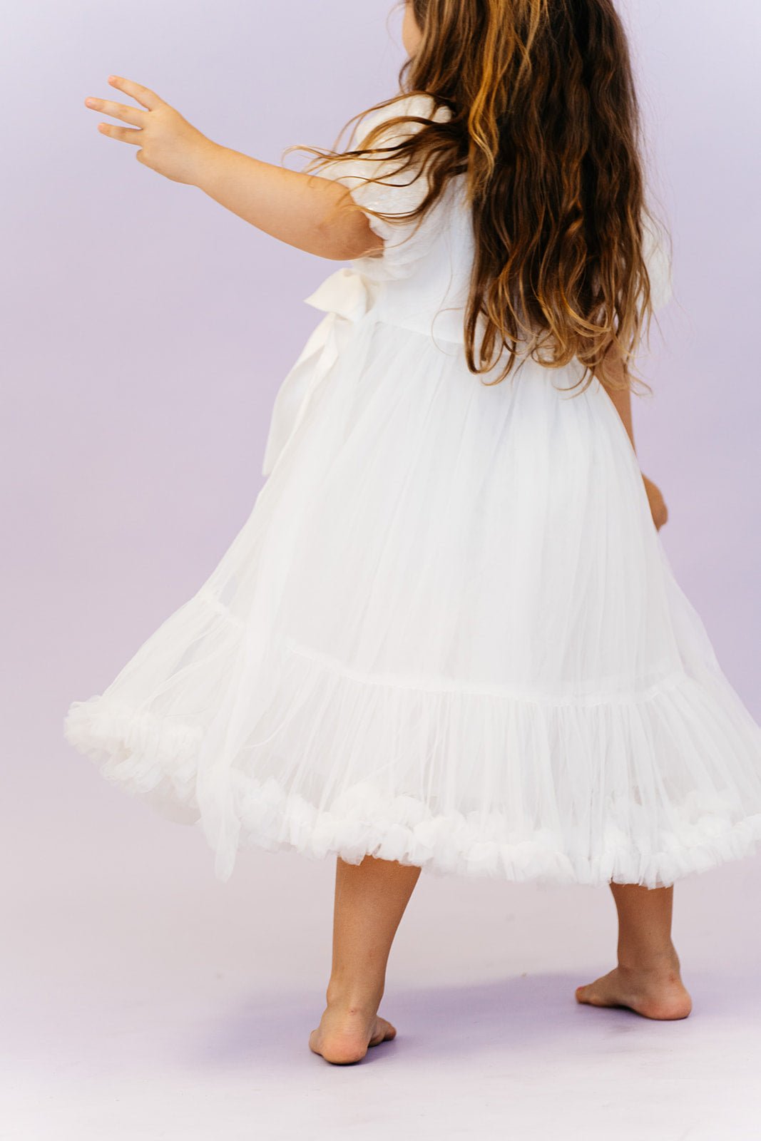 Ribbon Rue Flower Girl Dress I'm Getting Married.