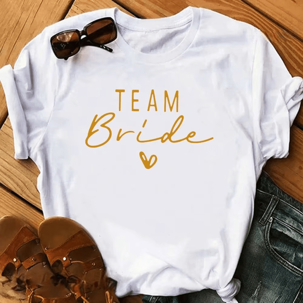 Team Bride T-Shirt โ Wedding Party & Hen Night Tee I'm Getting Married.