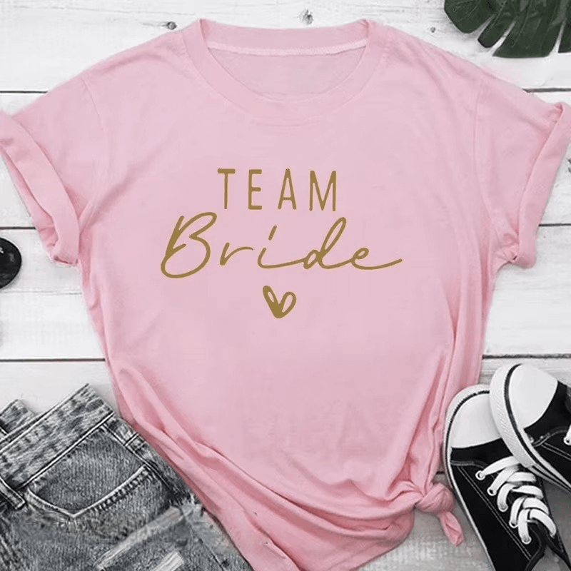 Team Bride T-Shirt โ Wedding Party & Hen Night Tee I'm Getting Married.