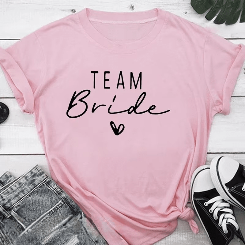Team Bride T-Shirt โ Wedding Party & Hen Night Tee I'm Getting Married.