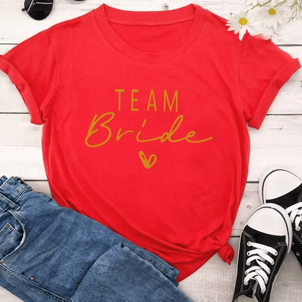 Team Bride T-Shirt โ Wedding Party & Hen Night Tee I'm Getting Married.