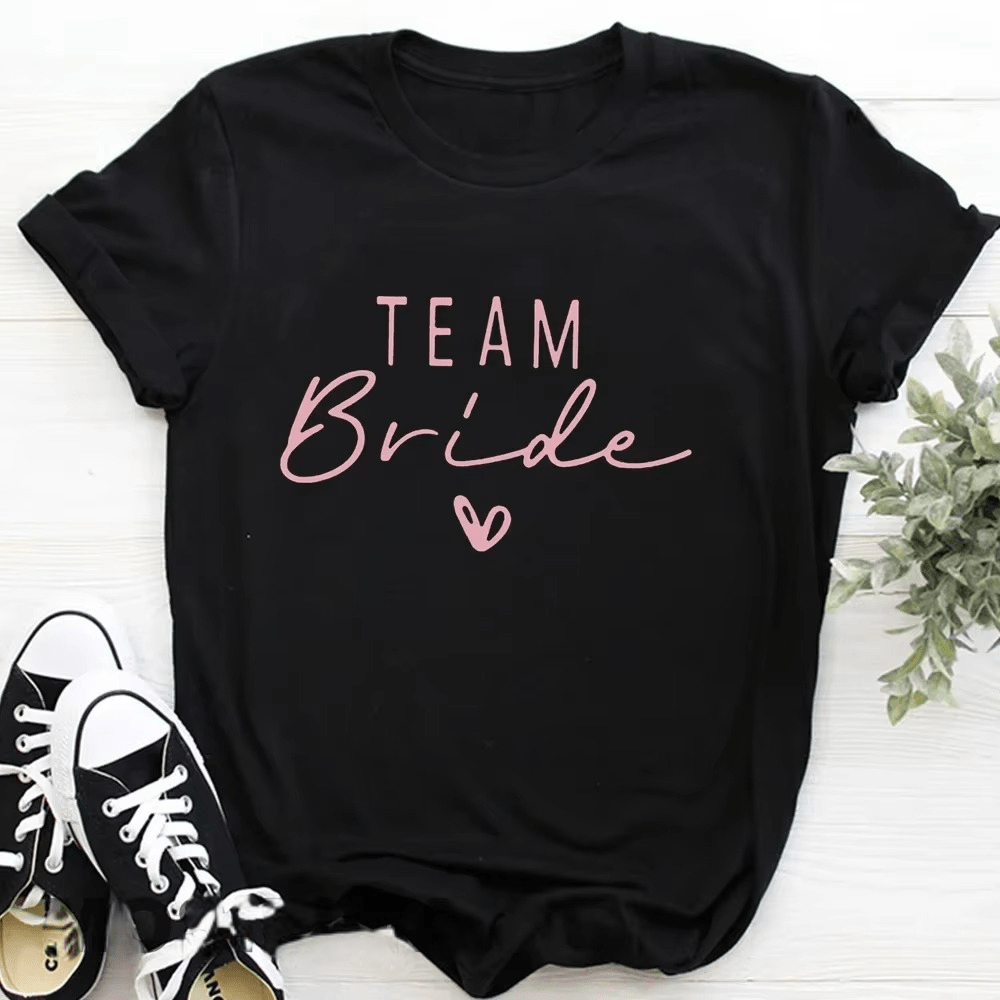 Team Bride T-Shirt โ Wedding Party & Hen Night Tee I'm Getting Married.