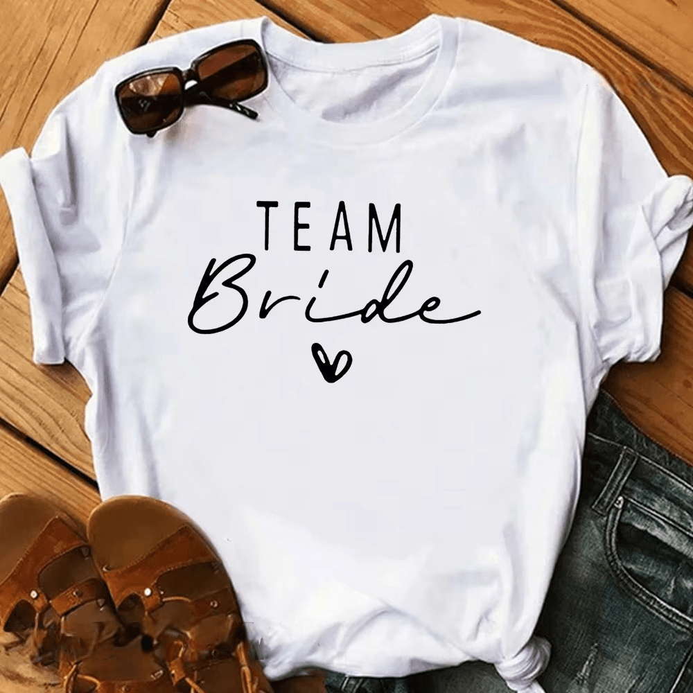 Team Bride T-Shirt โ Wedding Party & Hen Night Tee I'm Getting Married.