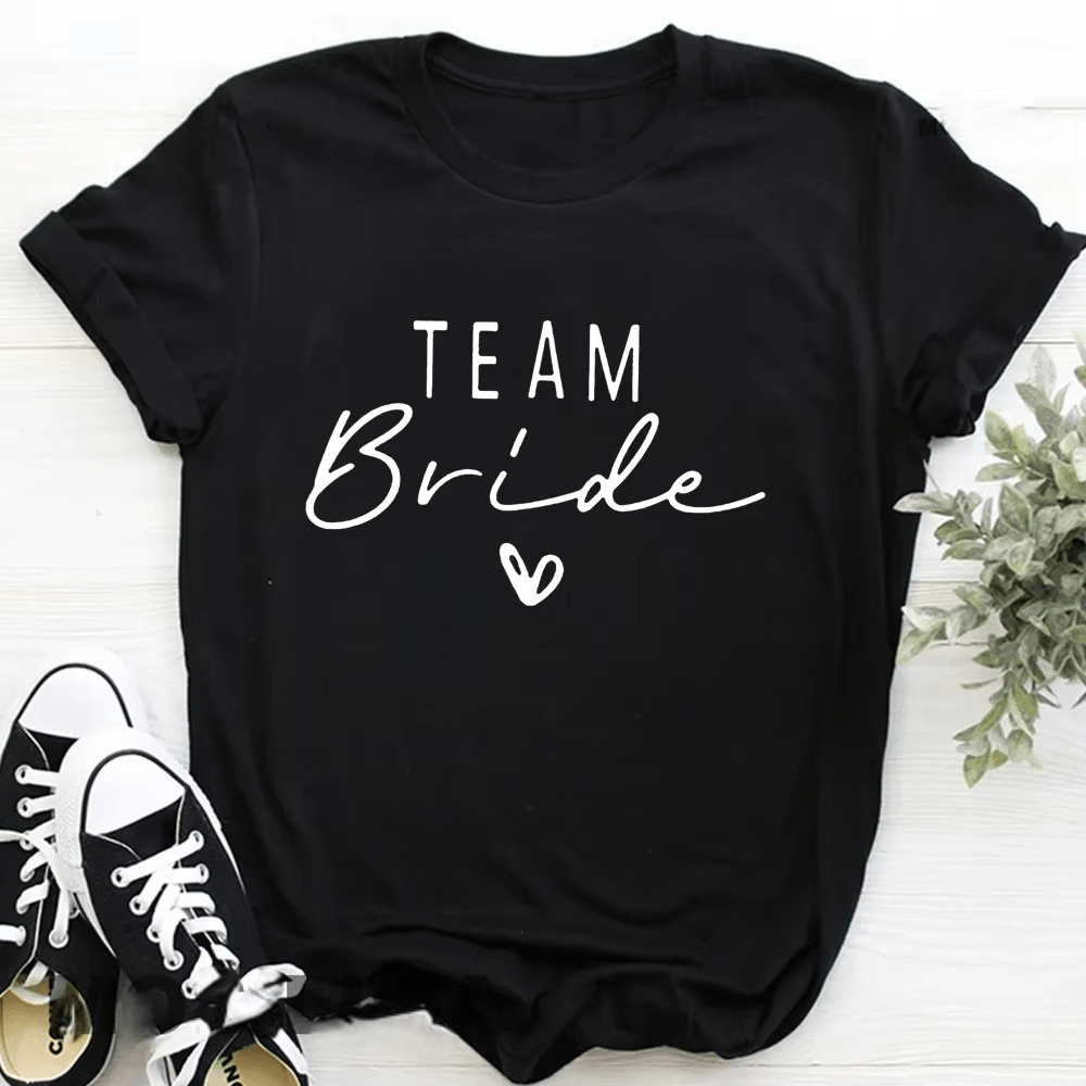 Team Bride T-Shirt โ Wedding Party & Hen Night Tee I'm Getting Married.