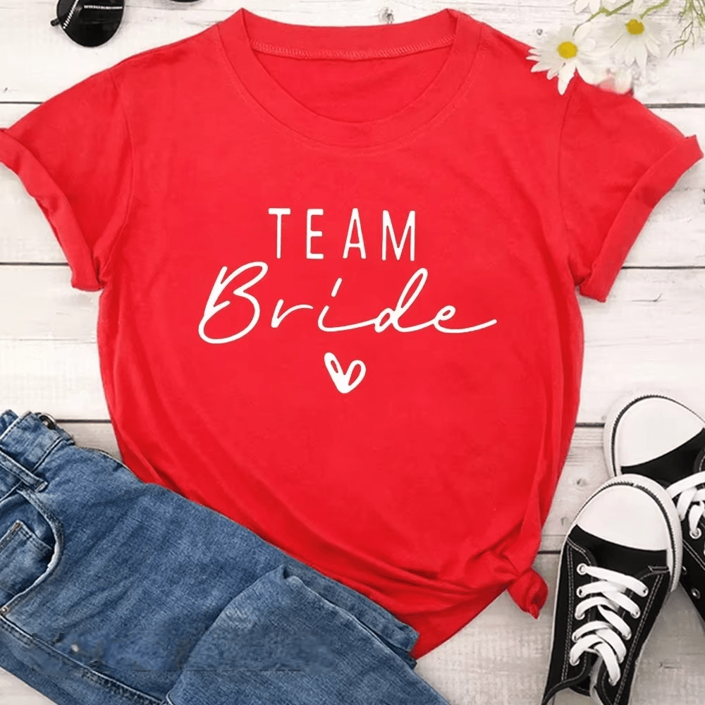 Team Bride T-Shirt โ Wedding Party & Hen Night Tee I'm Getting Married.