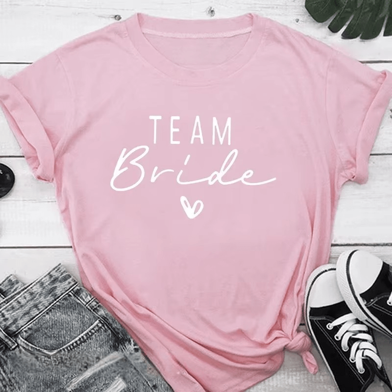 Team Bride T-Shirt โ Wedding Party & Hen Night Tee I'm Getting Married.