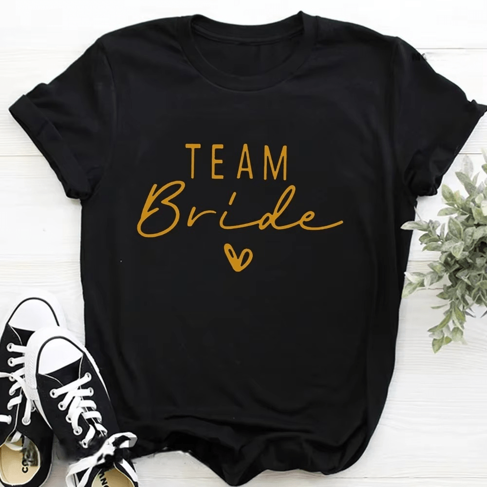 Team Bride T-Shirt โ Wedding Party & Hen Night Tee I'm Getting Married.