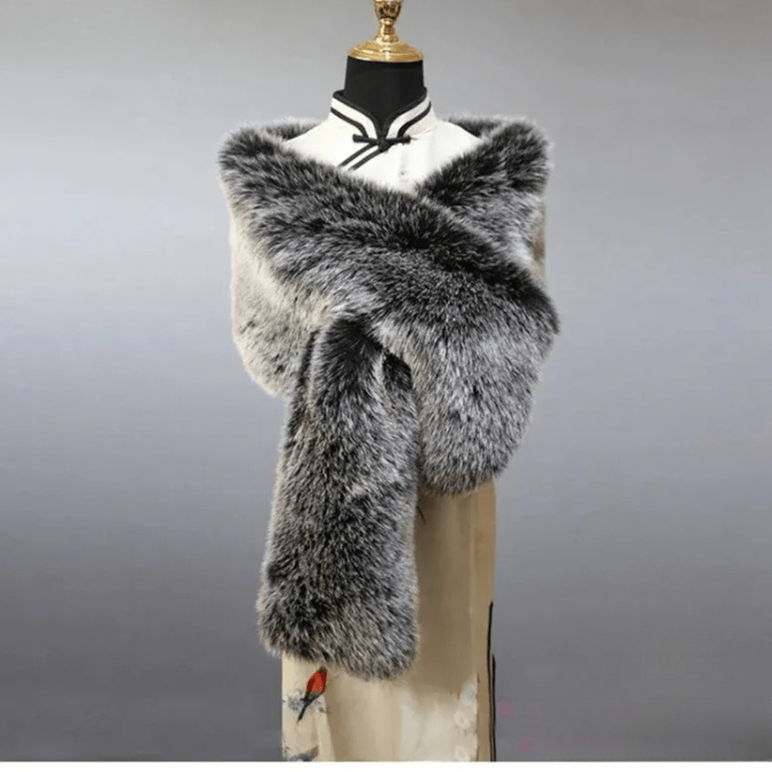 Wedding Faux Fur Cape for the Winter Weddings I'm Getting Married.