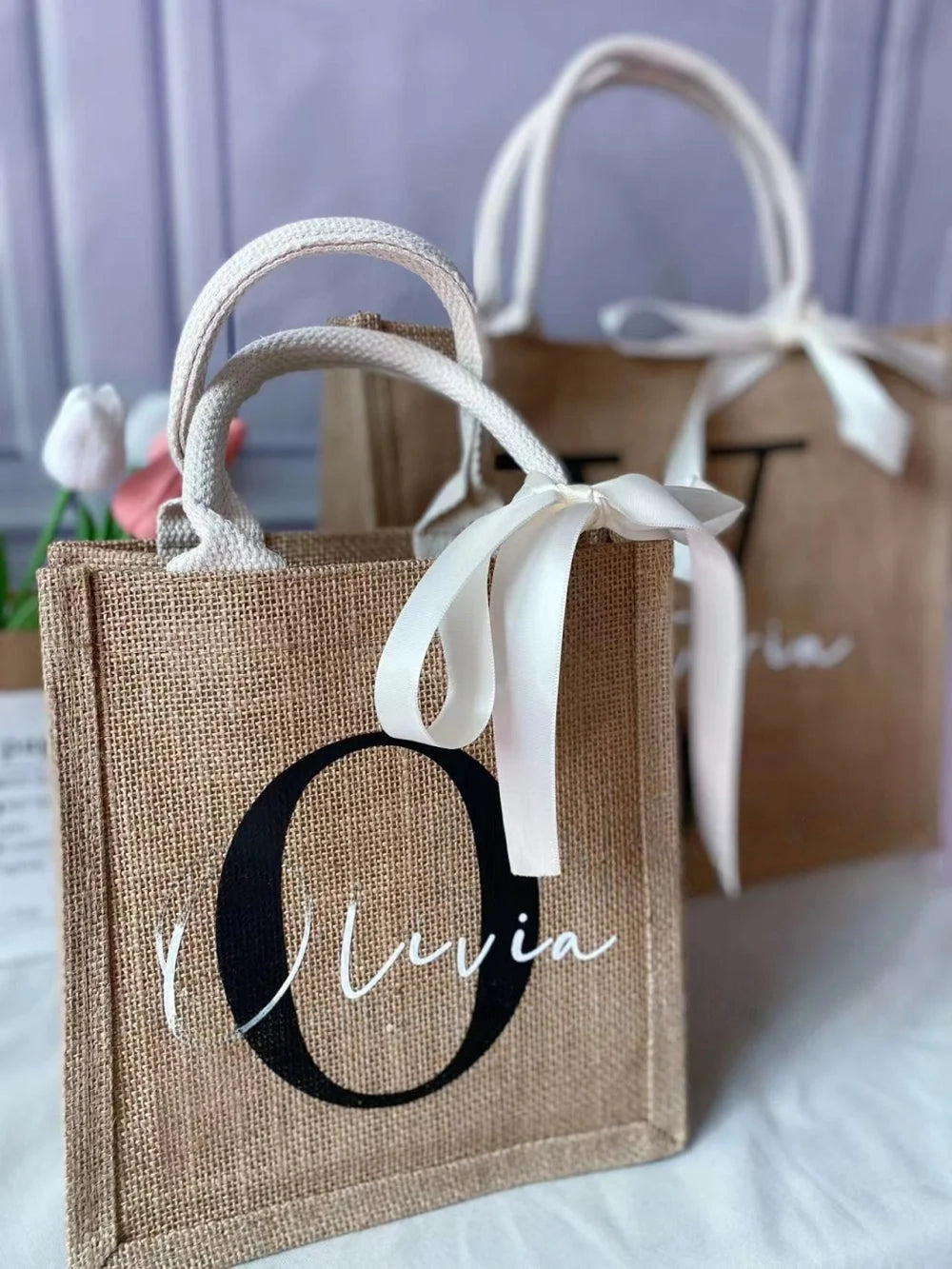 Personalised Canvas Wedding Day Gift Bag I'm Getting Married.