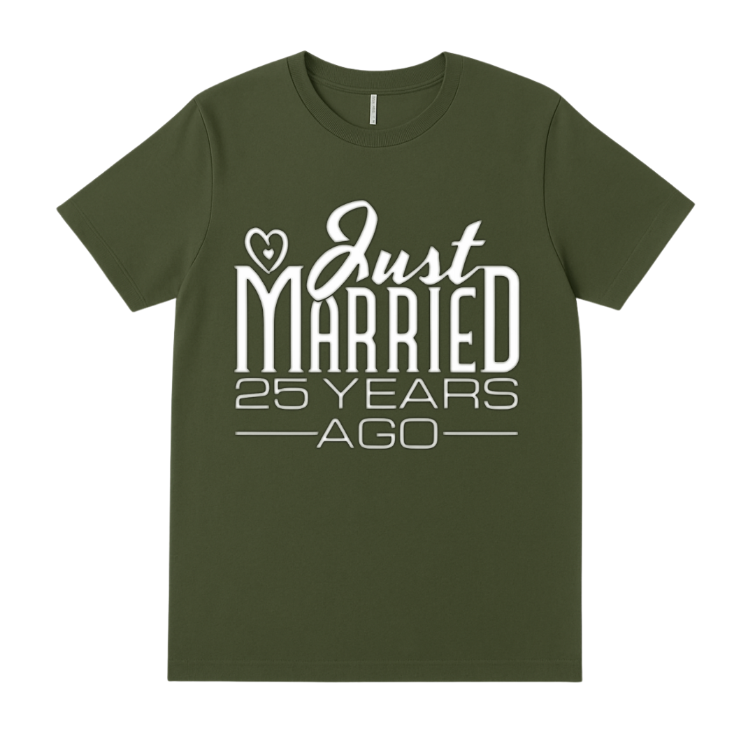 Just Married 25 Years Ago - Anniversary Shirt I'm Getting Married.