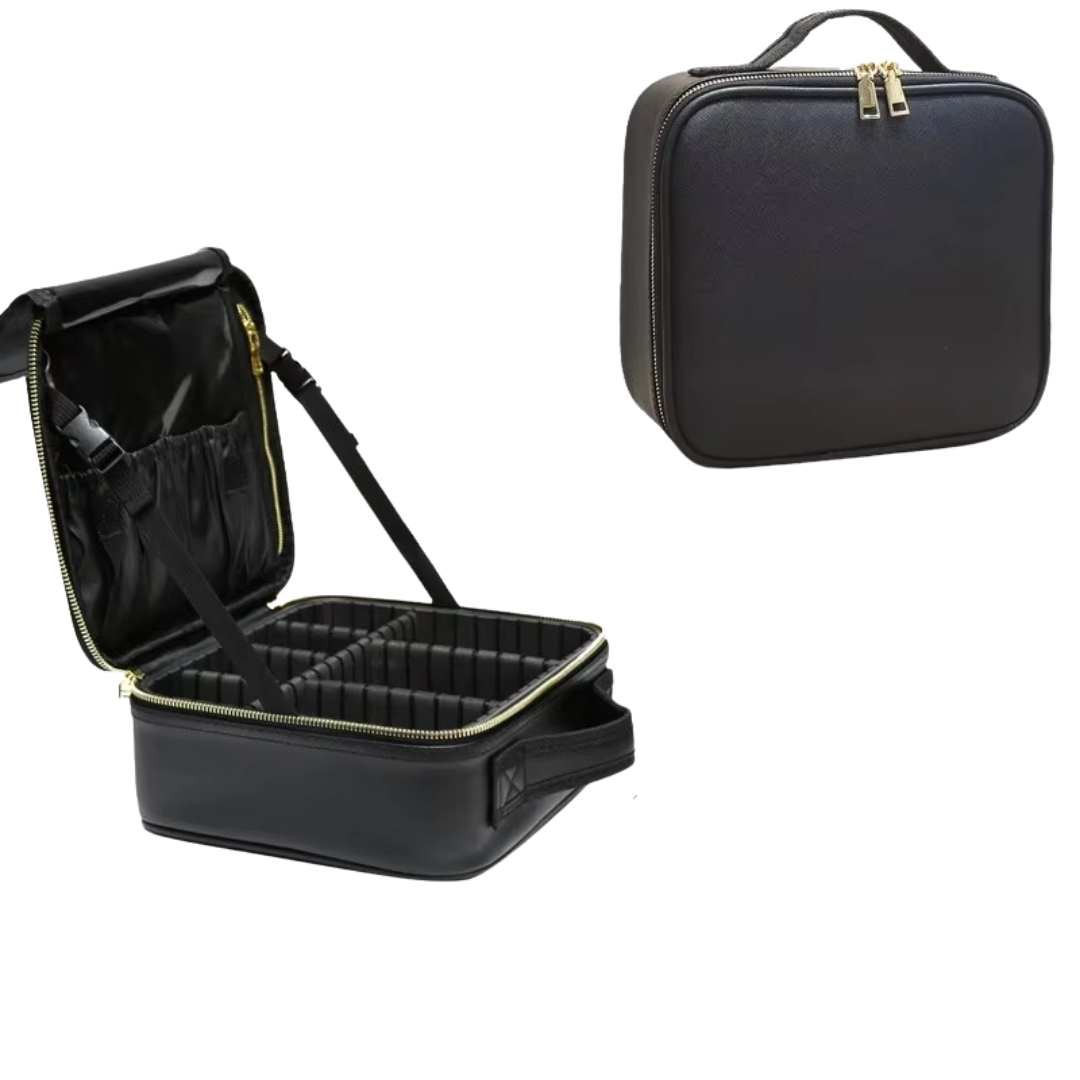 Multi-Functional PU Leather Travel Makeup Bag I'm Getting Married.