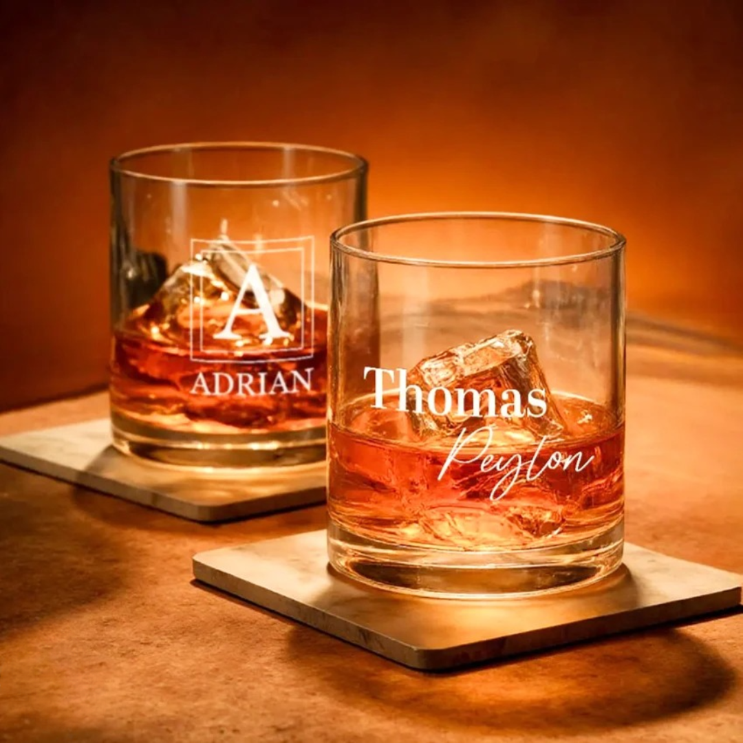 Personalised Groomsmen Whiskey Glass I'm Getting Married.