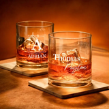Personalised Groomsmen Whiskey Glass I'm Getting Married.