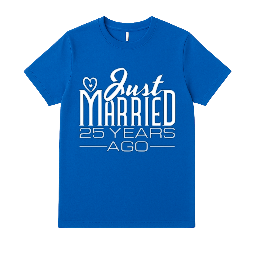 Just Married 25 Years Ago - Anniversary Shirt I'm Getting Married.