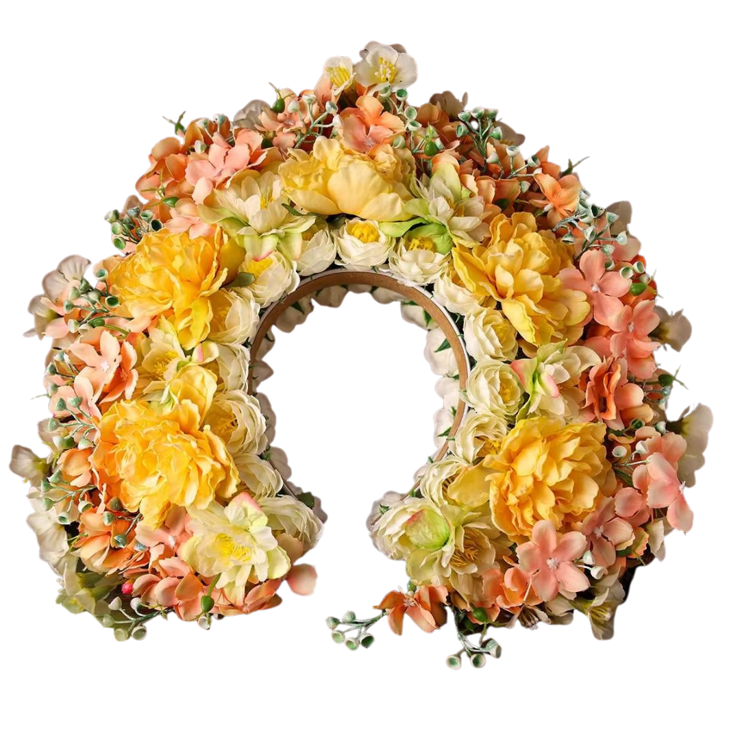 Ethereal Floral Wreath Crown – Bridal & Wedding Hair Accessory I'm Getting Married.