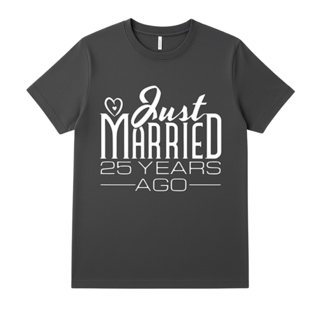 Just Married 25 Years Ago - Anniversary Shirt I'm Getting Married.