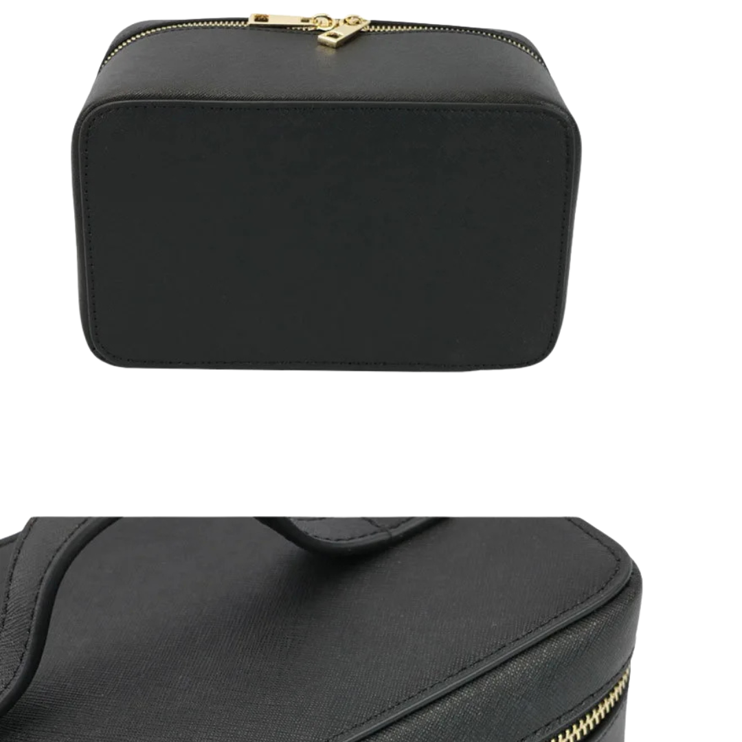 Ladies Personalised Saffiano Leather Travel Toiletry Bag I'm Getting Married.