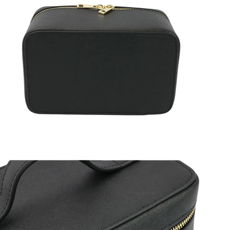 Ladies Personalised Saffiano Leather Travel Toiletry Bag I'm Getting Married.