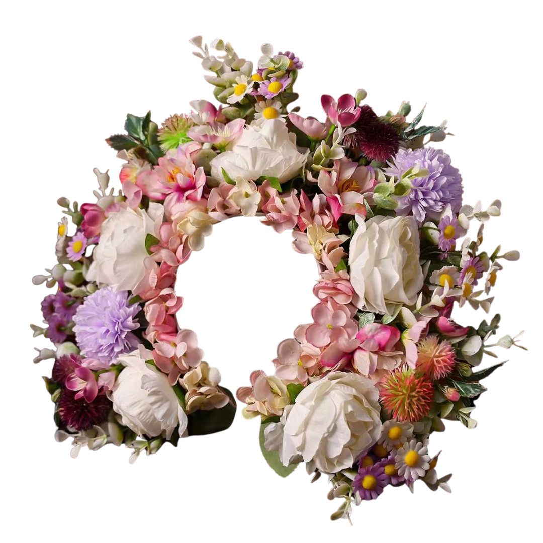 Ethereal Floral Wreath Crown – Bridal & Wedding Hair Accessory I'm Getting Married.
