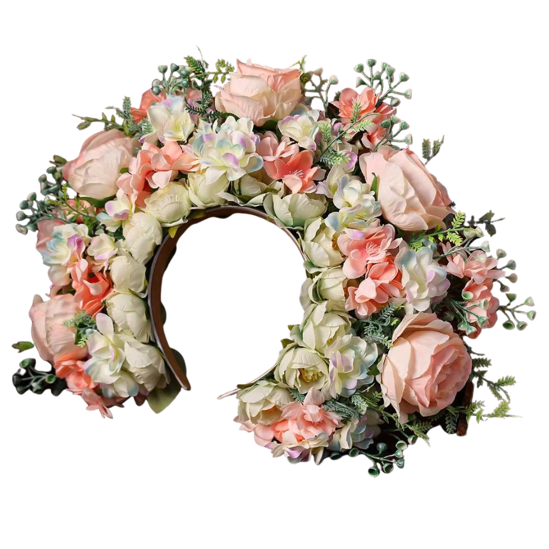 Ethereal Floral Wreath Crown – Bridal & Wedding Hair Accessory I'm Getting Married.