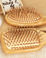 Personalised Wooden Hair Brush - Bridesmaid Wedding Day Gift