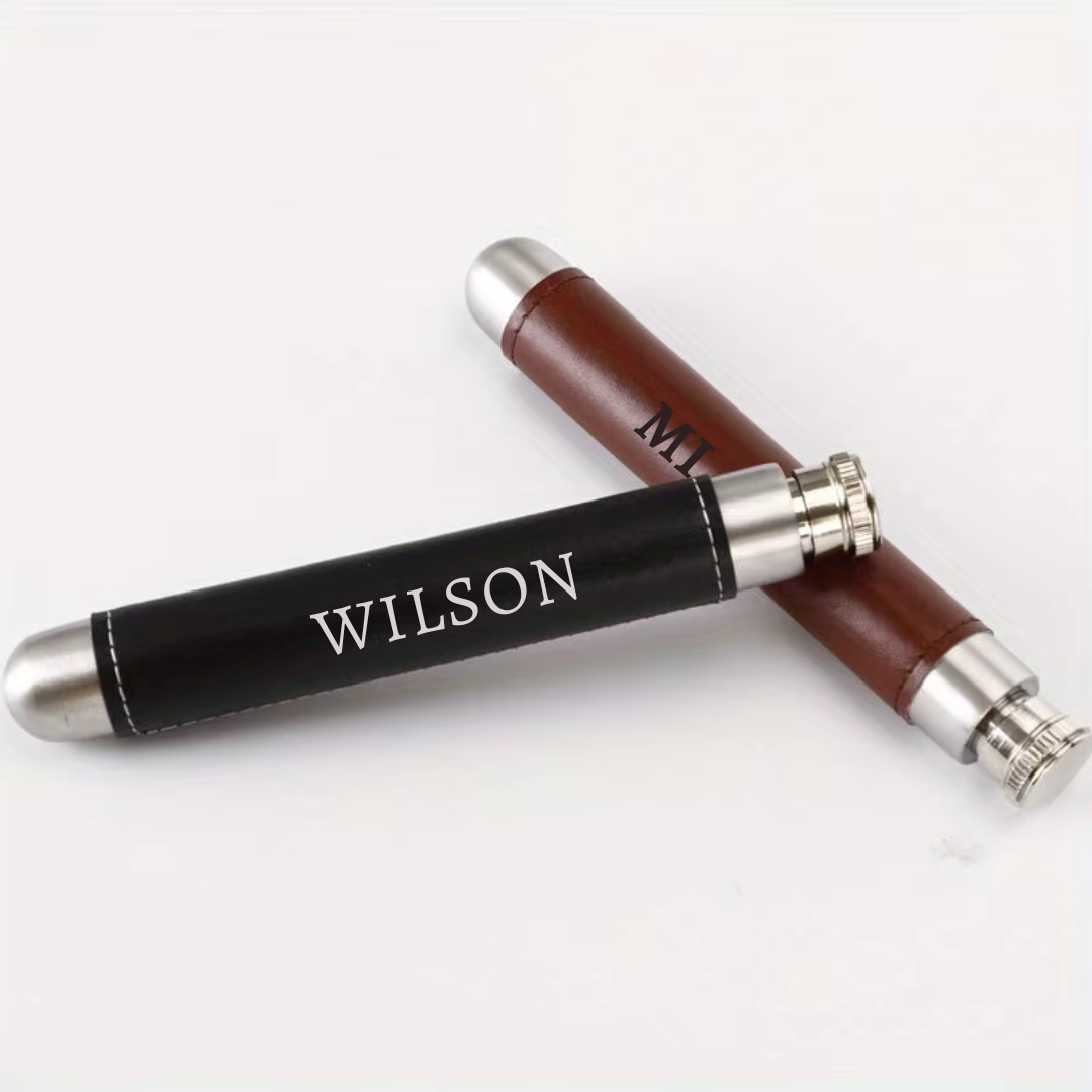 Personalised Groomsmen Travel Flask Tube I'm Getting Married.