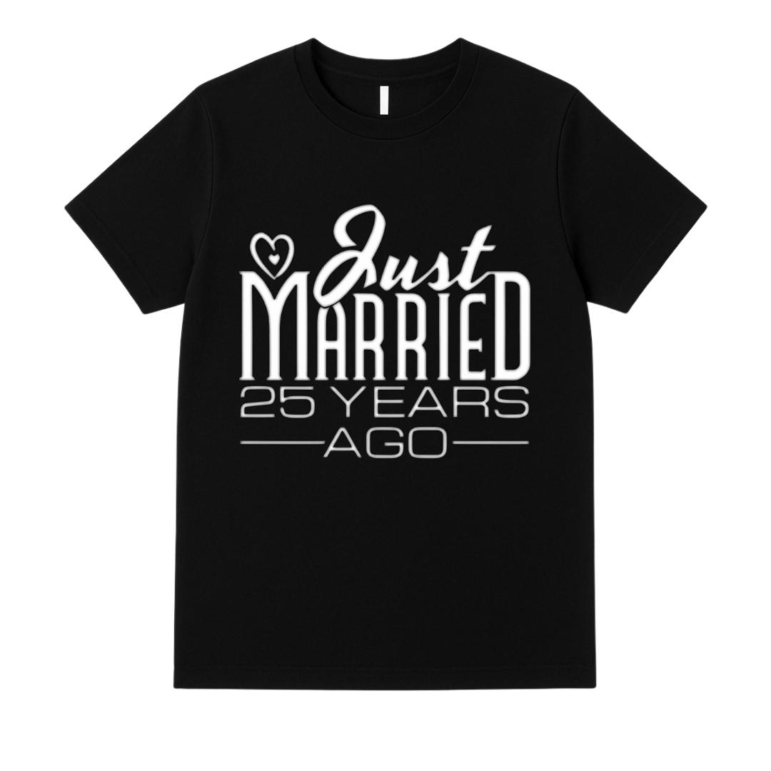 Just Married 25 Years Ago - Anniversary Shirt I'm Getting Married.