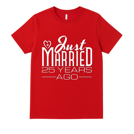 Just Married 25 Years Ago - Anniversary Shirt I'm Getting Married.