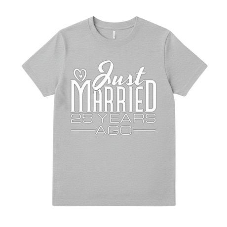 Just Married 25 Years Ago - Anniversary Shirt I'm Getting Married.