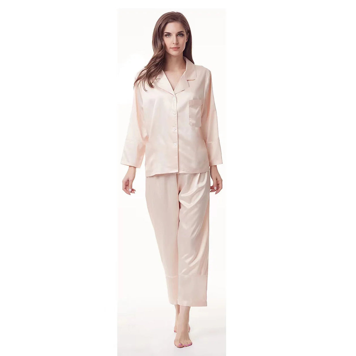 Personalised Satin Bride & Bridesmaid Pyjama Set I'm Getting Married.