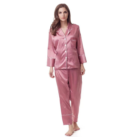Personalised Satin Bride & Bridesmaid Pyjama Set I'm Getting Married.