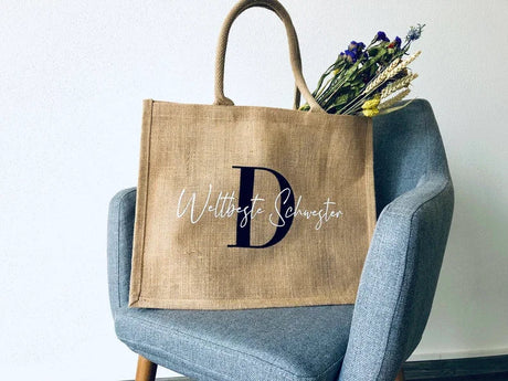 Personalised Canvas Wedding Day Gift Bag I'm Getting Married.