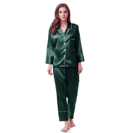 Personalised Satin Bride & Bridesmaid Pyjama Set I'm Getting Married.