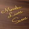 Personalised Laser Cut Names Place Cards I'm Getting Married.