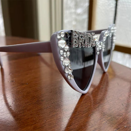 Bride Rhinestone Sunglasses I'm Getting Married.