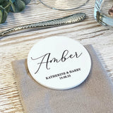 Personalised Acrylic Name Place Cards - Set of 10 I'm Getting Married.