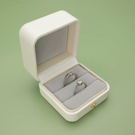 Personalised Wedding Ring Bearer Box - 2 Rings I'm Getting Married.