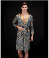 Retro Paisley Groom’s Wedding Dressing Gown I'm Getting Married.