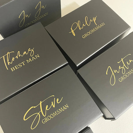 Personalised Groomsmen Wedding Proposal  Gift Box I'm Getting Married.