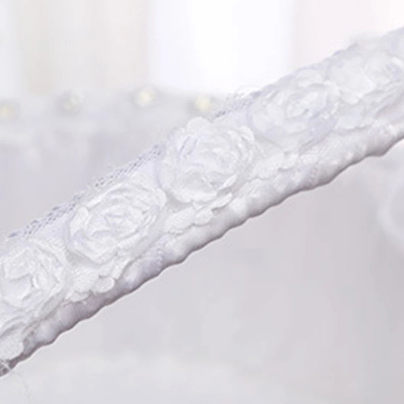 Royal Lace Flower Girl Basket I'm Getting Married.